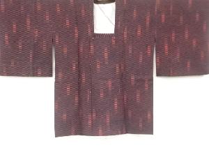 縞に横段模様織出し道行コート